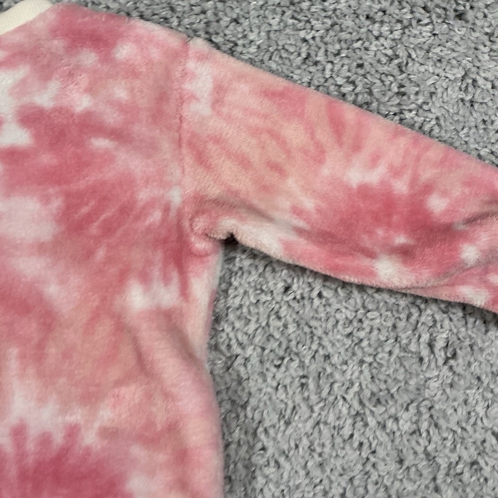 Disney Minnie Mouse Girls Pink Tie-Dye Sweatshirt with Sequins Size 2T - Picture 12 of 14